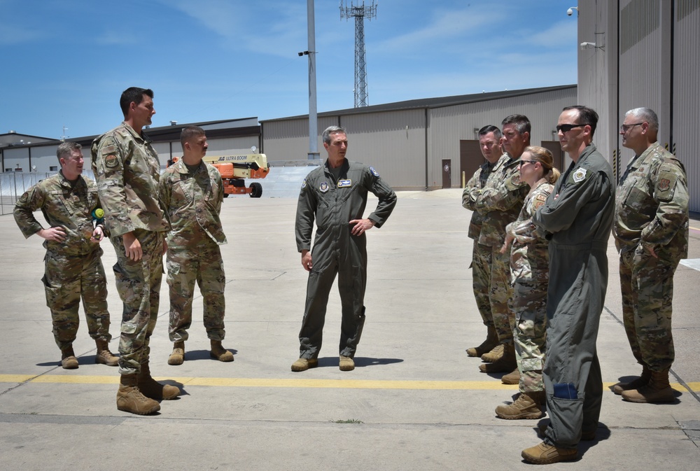 DVIDS - News - 10 AF commander visits future 5th generation fighter wing