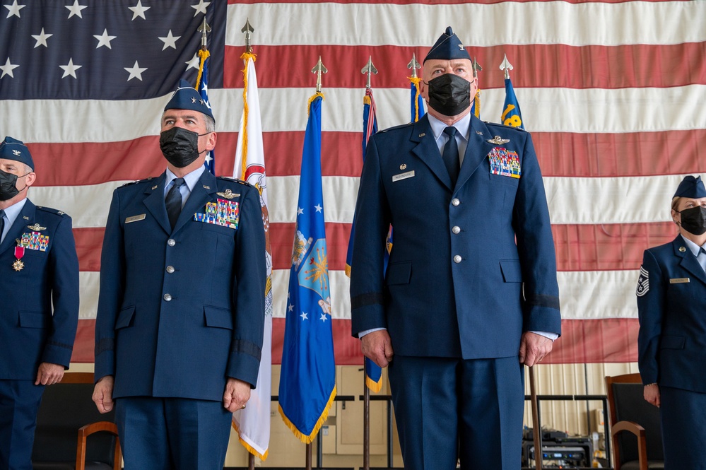 Illinois Air National Guard change of command ceremony June 7, 2022