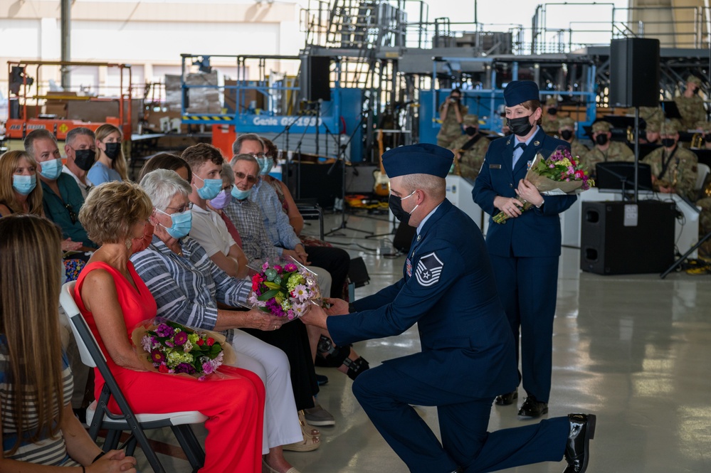 Illinois Air National Guard change of command ceremony June 7, 2022