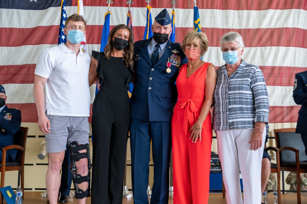 Illinois Air National Guard change of command ceremony June 7, 2022