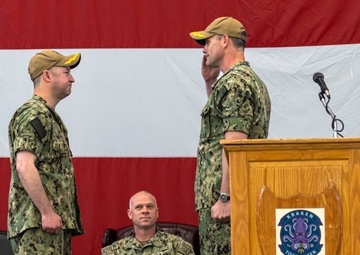 TOCRON 10 holds change of command