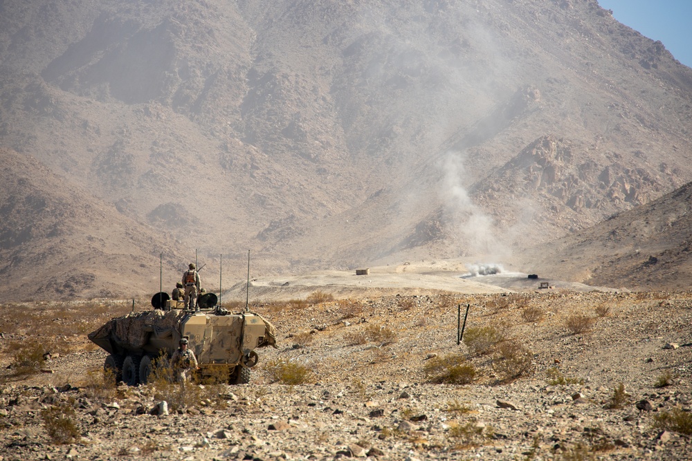13th MEU BLT ACVs Conduct Range 400