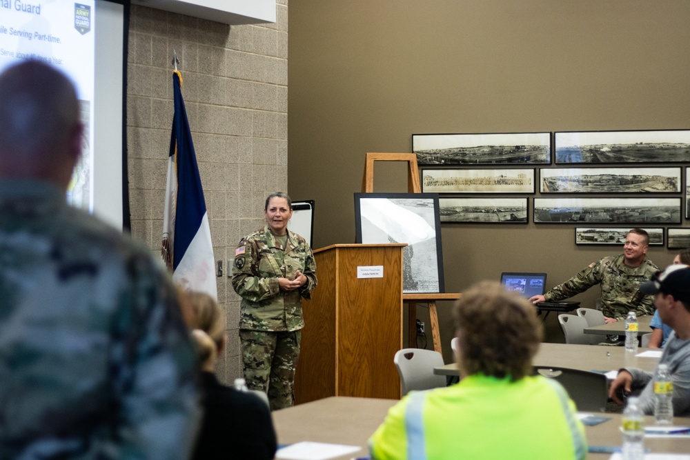 Iowa National Guard Soldiers celebrate city that’s home to Camp Dodge