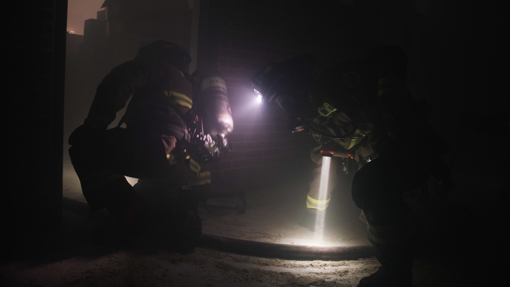 Tyndall brings the heat with joint, county-wide fire department training