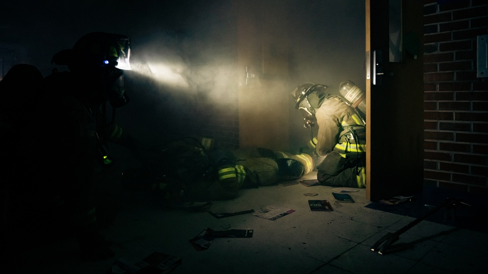 Tyndall brings the heat with joint, county-wide fire department training