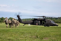 “Regulators” execute medical evacuation training