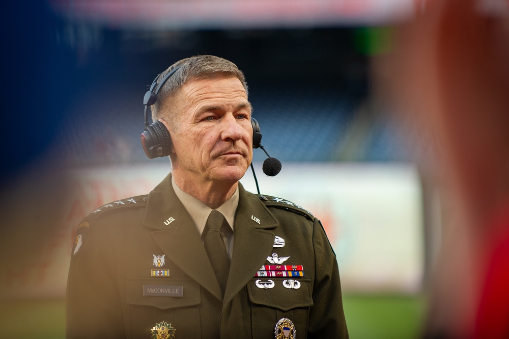 2022 Army Day with the Washington Nationals