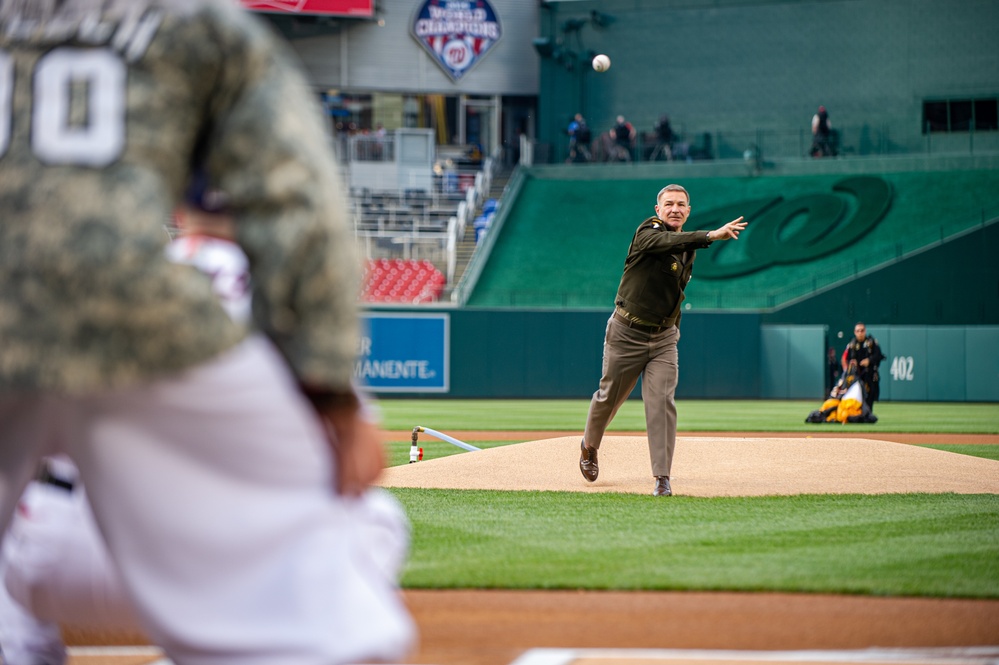 2022 Army Day with the Washington Nationals