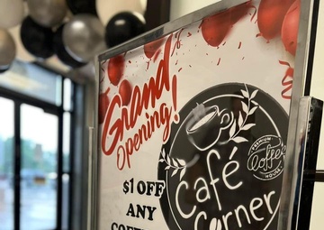 Cafe Corner opens at Fort McCoy Exchange