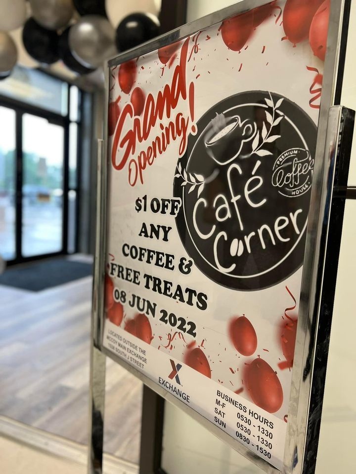 Cafe Corner opens at Fort McCoy Exchange