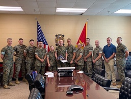 Carteret County Honors Cpl. Travis Oesterreich as the Service Person of the Quarter