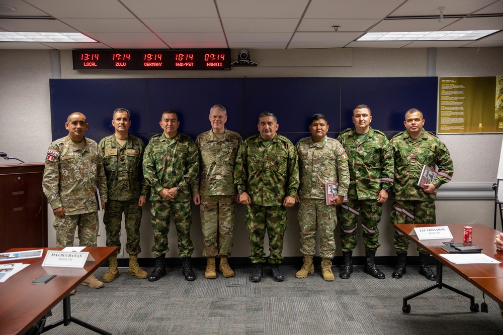 USACE hosts ARSOUTH and South American Engineers