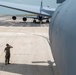 KC-135 preps for take-off