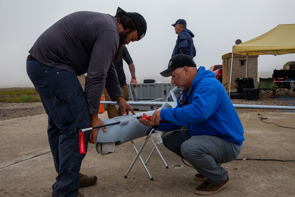 VBAT Drone launches on San Clemente Island
