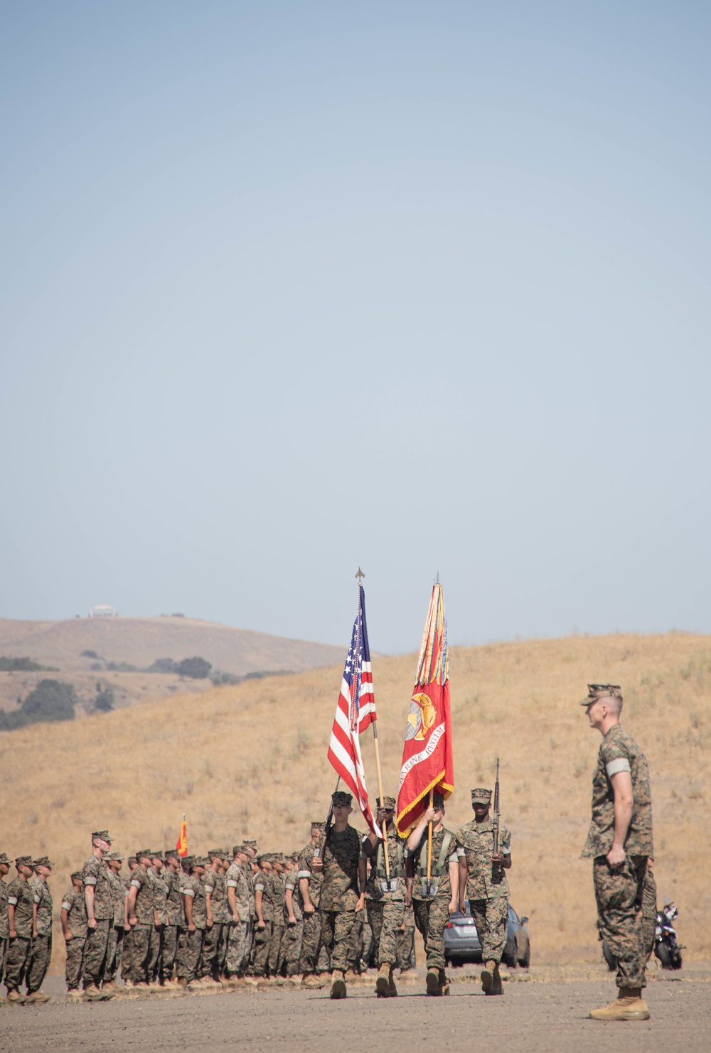 1st Marine Regiment Change of Command