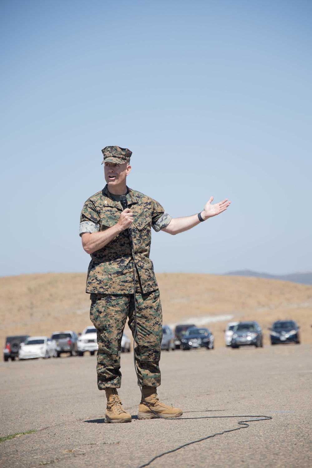 1st Marine Regiment Change of Command