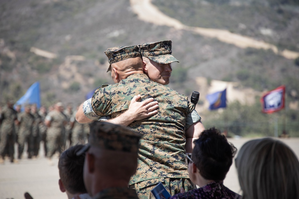 1st Marine Regiment Change of Command