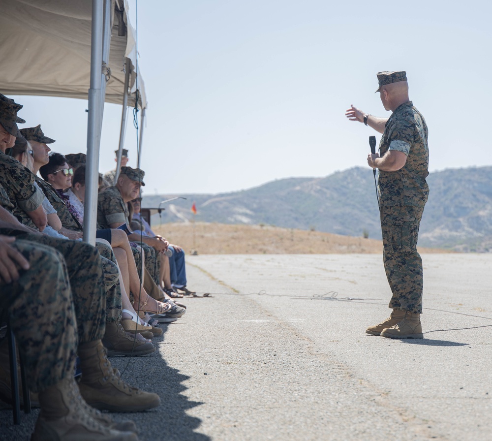 1st Marine Regiment Change of Command