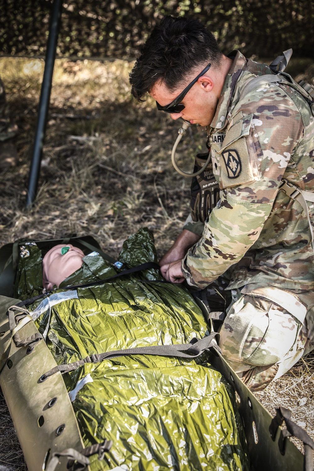 Soldiers compete in the III Armored Corps Best Squad Competition 2022