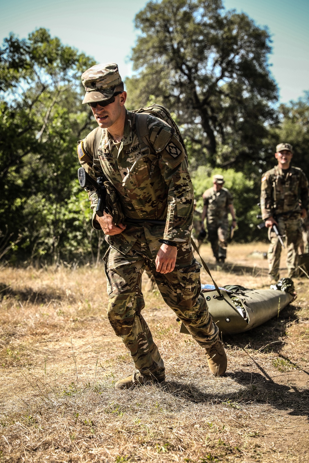 Soldiers compete in the III Armored Corps Best Squad Competition 2022