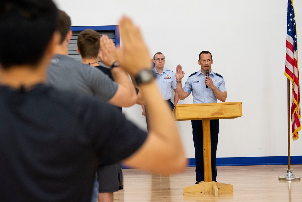 USAFA In-Processing Class of 2026