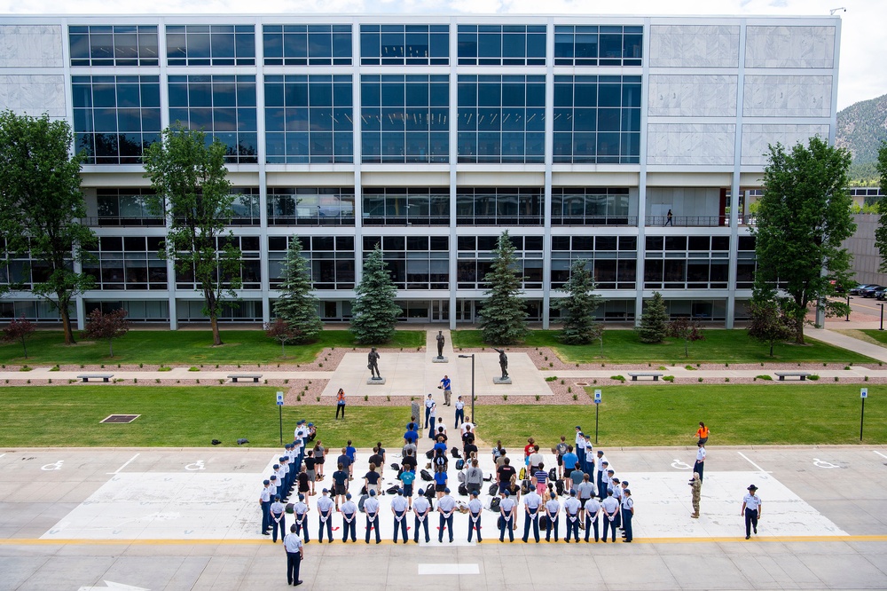 USAFA In-Processing Class of 2026