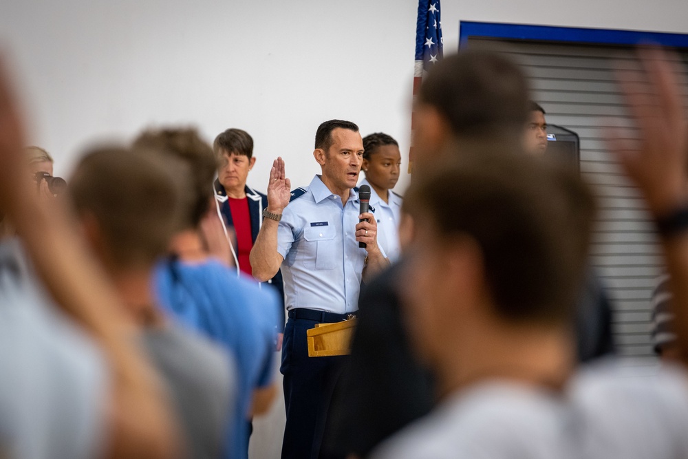 USAFA In-Processing Day Class of 2026