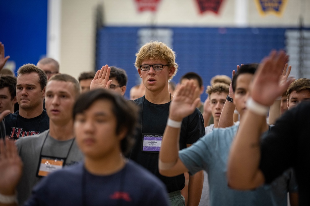 USAFA In-Processing Day Class of 2026