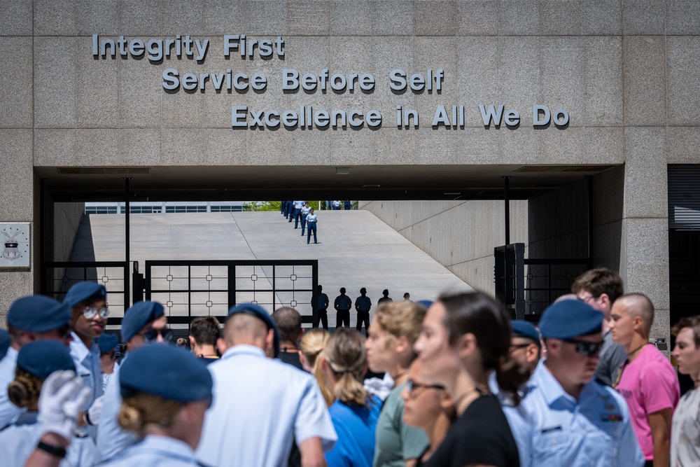 USAFA In-Processing Day Class of 2026