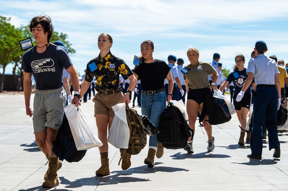 USAFA In-Processing Day Class of 2026