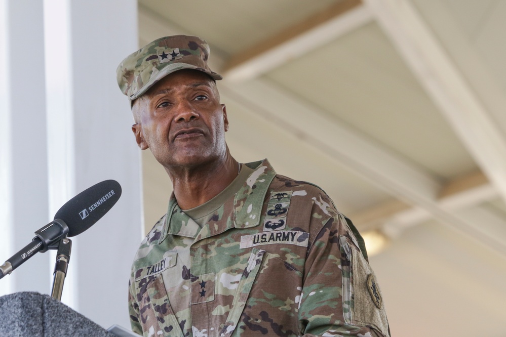 Maj. Gen. Mike Talley takes command of the U.S. Army Medical Center of Excellence