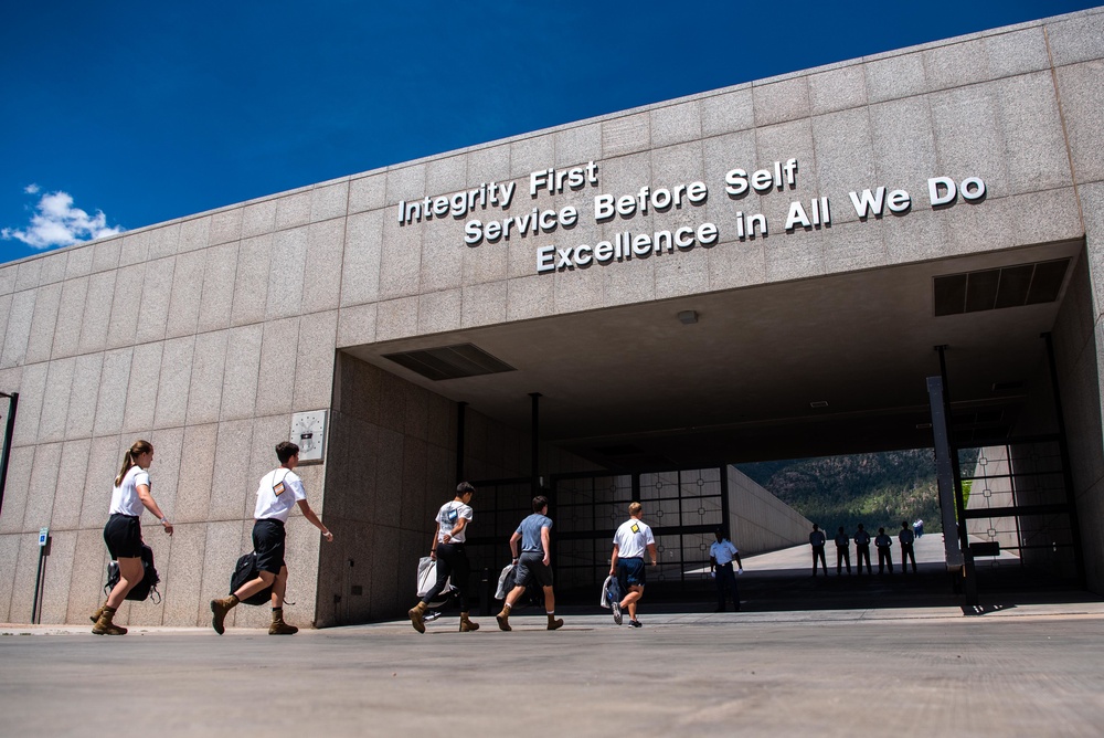 USAFA In-Processing Day Class of 2026