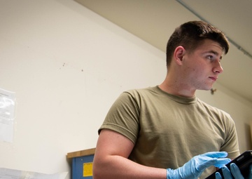 354th MXS Non-Destructive Inspection section contribute to Red Flag 22