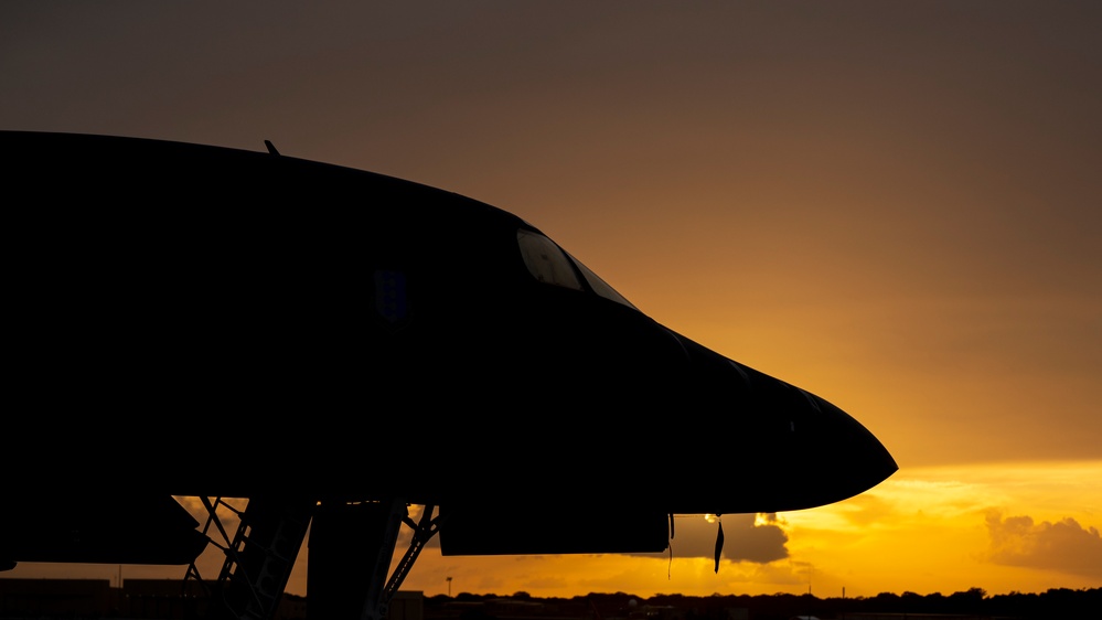 Bomber Task Force Lands at Andersen Air Force Base