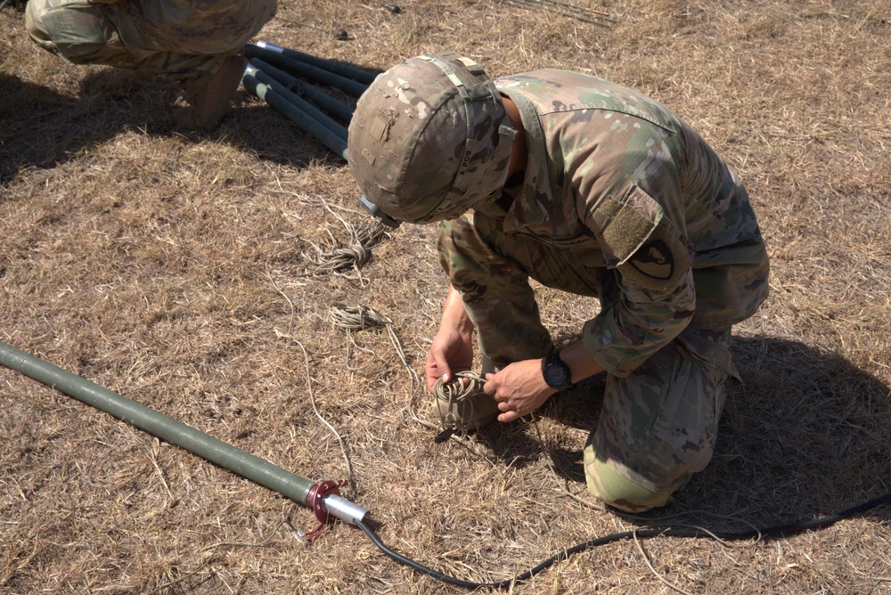 Soldiers compete in the III Armored Corps Best Squad Competition 2022