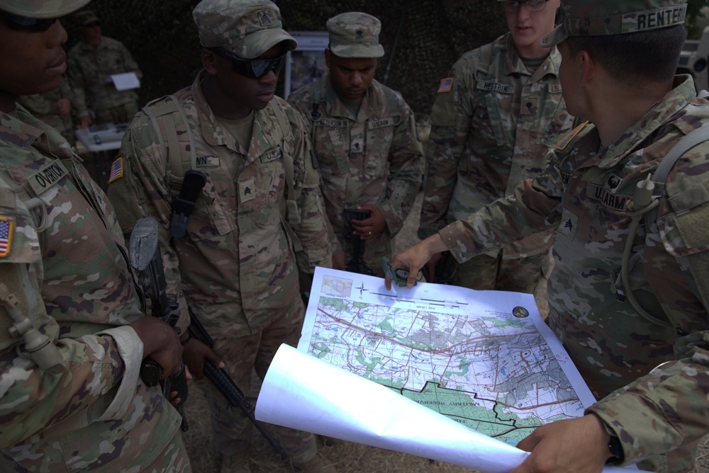 Soldiers compete in the III Armored Corps Best Squad Competition 2022