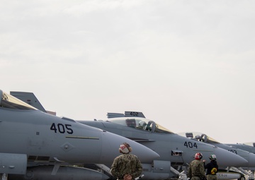 VAQ-130 Zappers and VFA-25 operate at Red Flag 22-2