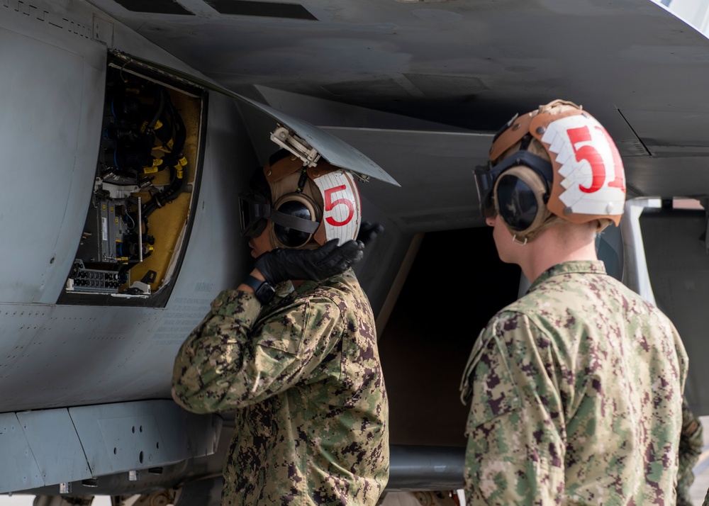 VAQ-130 Zappers and VFA-25 operate at Red Flag 22-2