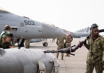 VAQ-130 Zappers and VFA-25 operate at Red Flag 22-2