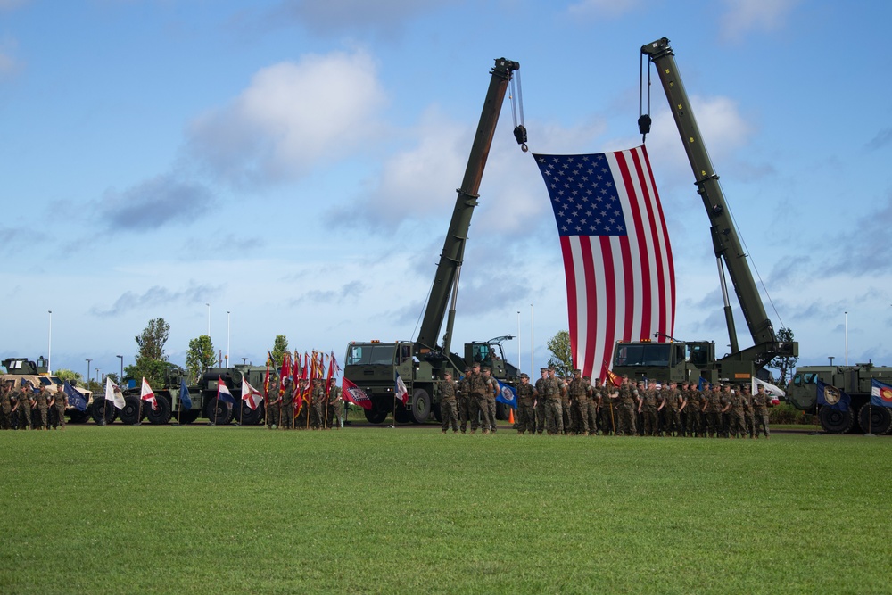 3rd MLG Change of Command Ceremony