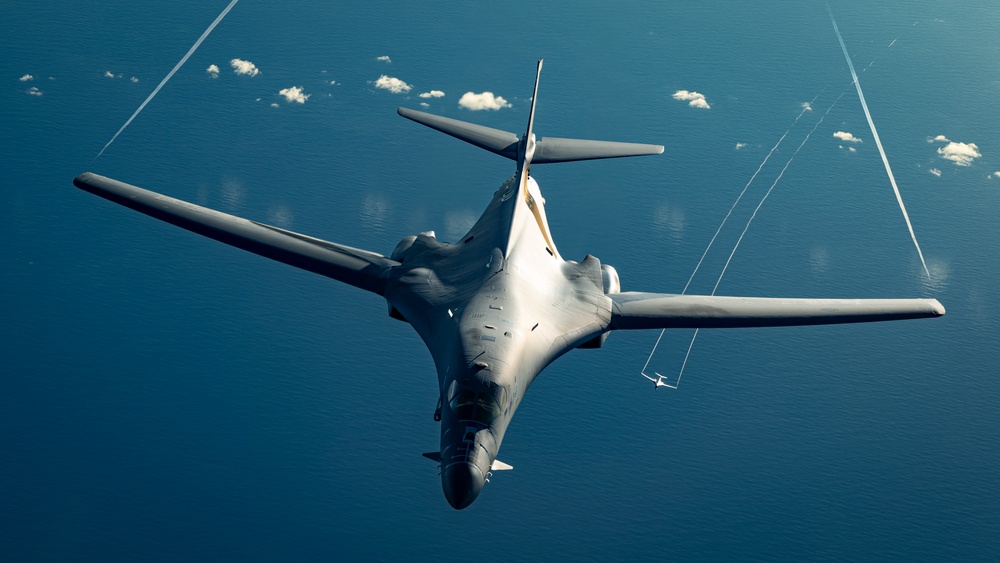 Bomber Task Force Refuels with 506th Expeditionary Air Refueling Squadron