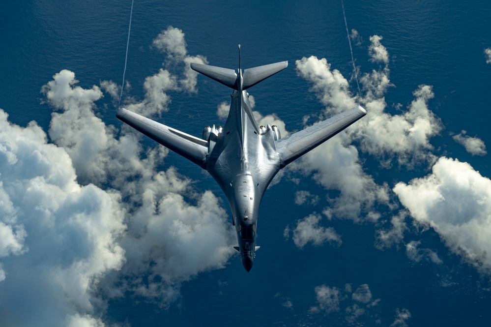 Bomber Task Force Refuels with 506th Expeditionary Air Refueling Squadron