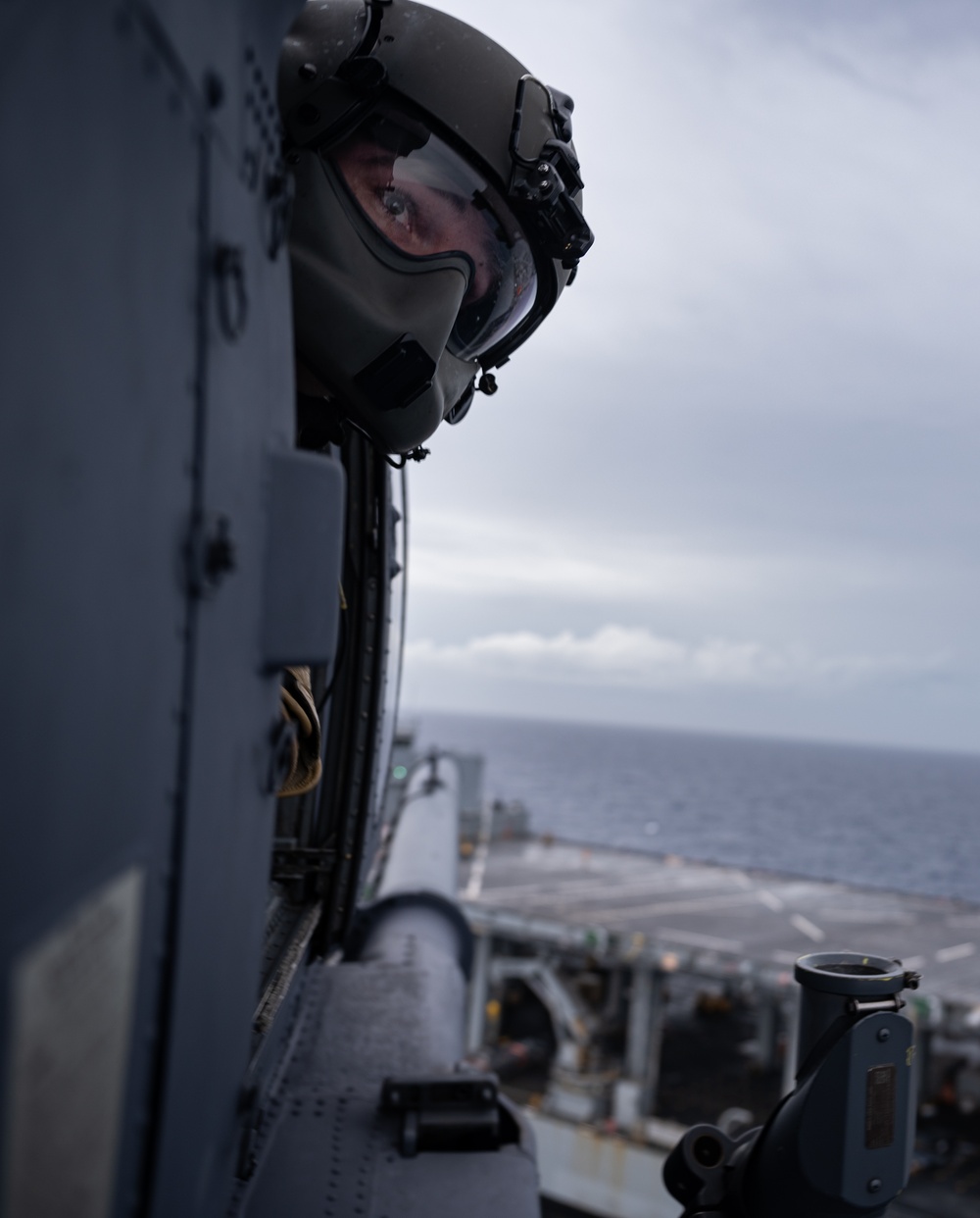 33rd RQS lands at sea