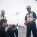 USS Milius conducts man overboard drill