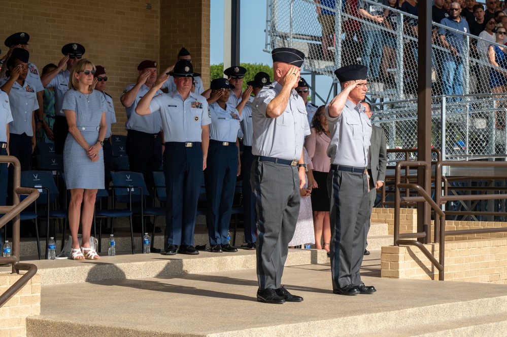 CSO Attends Milestone BMT Graduation