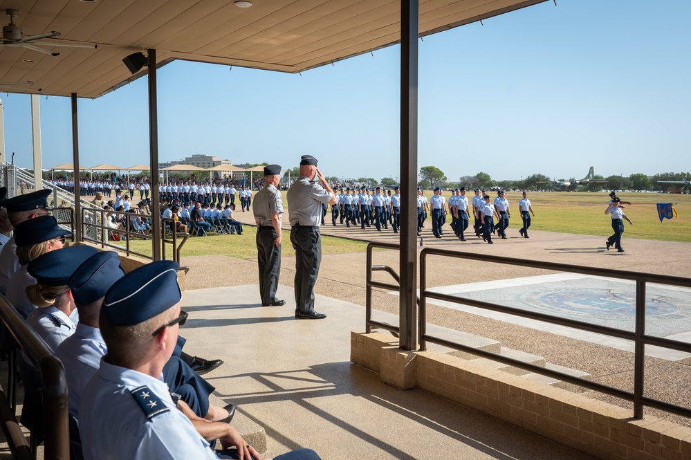 CSO Attends Milestone BMT Graduation