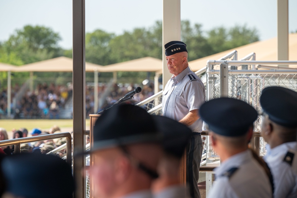 CSO Attends Milestone BMT Graduation