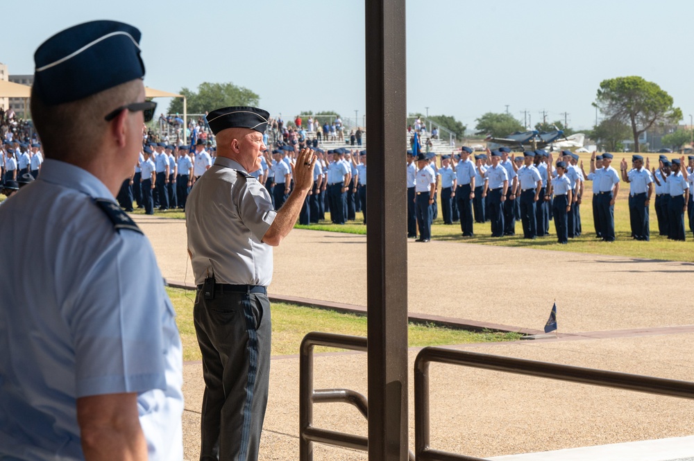 CSO Attends Milestone BMT Graduation