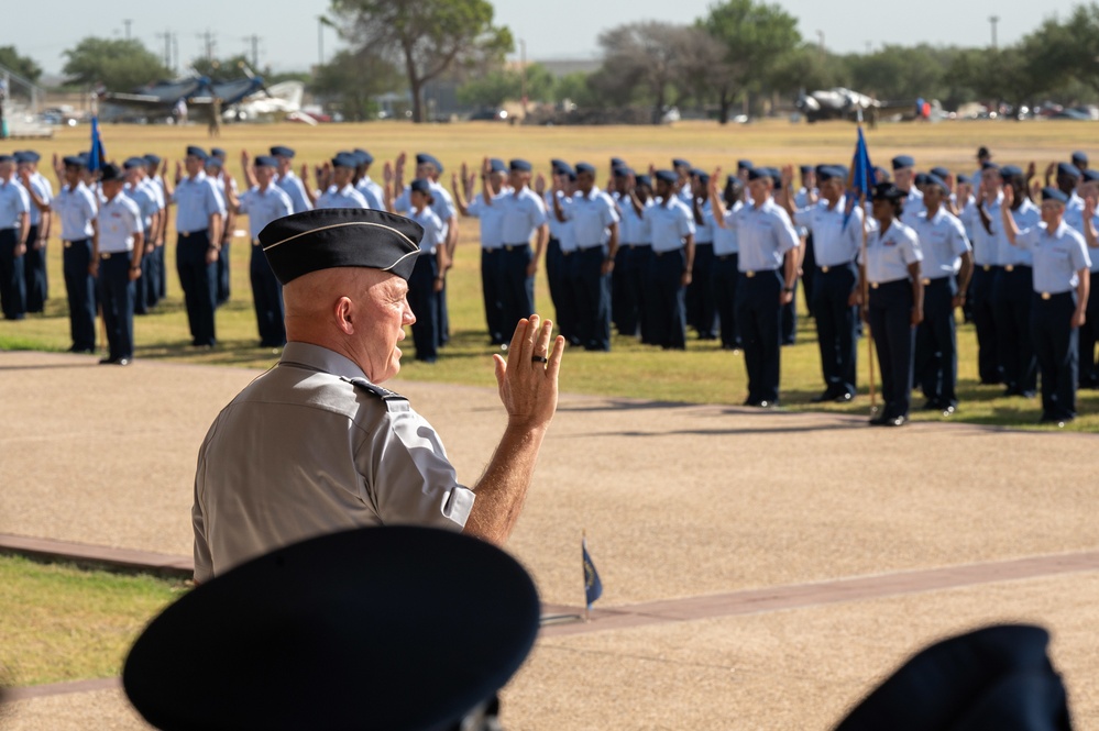 CSO Attends Milestone BMT Graduation