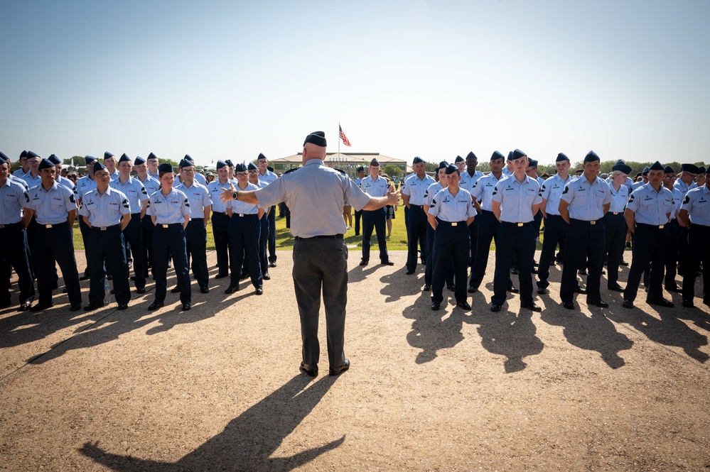 CSO Attends Milestone BMT Graduation